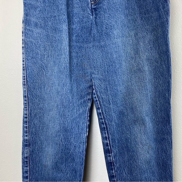 Vintage 80s Levi's 573 Denim Blue Jeans - 16 (31x30) - Picture 4 of 16